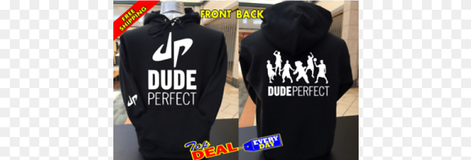 2017 Fashion Winter Graphic Pullover Dude Perfect Youtuber Big Baller Brand Hoodie, Sweatshirt, Clothing, Hood, Knitwear Png