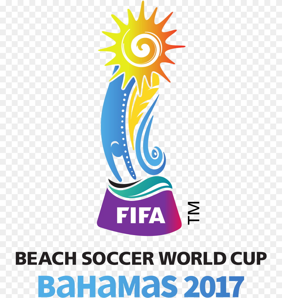 2017 Fifa Beach Soccer World Cup Logo Fifa Beach Soccer World Cup Bahamas 2017, Light, Person Free Png
