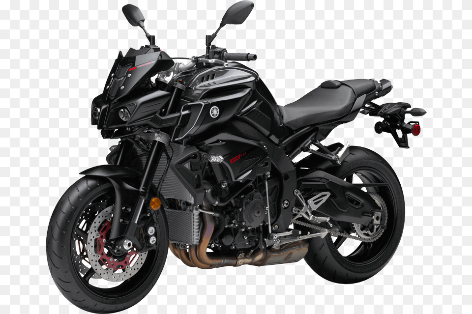 2017 Fz 10 Black Left Front Three Quarter Yamaha Mt 10 2018, Machine, Motorcycle, Transportation, Vehicle Png