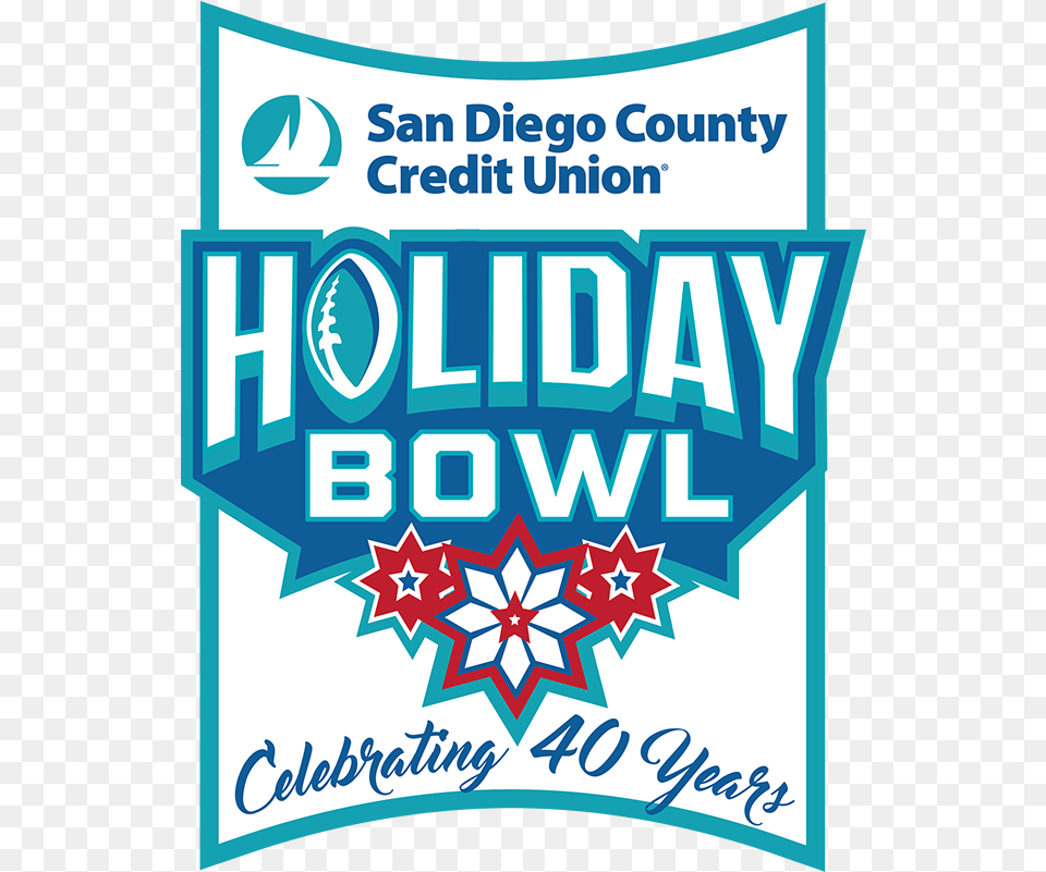 2017 Holiday Bowl Pac 12 San Diego County Credit Union, Advertisement, Poster, Banner, Text Free Png Download