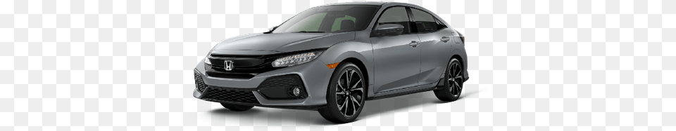 2017 Honda Civic Hatchback Toyota Yaris Metallic Grey, Car, Vehicle, Sedan, Transportation Free Png Download