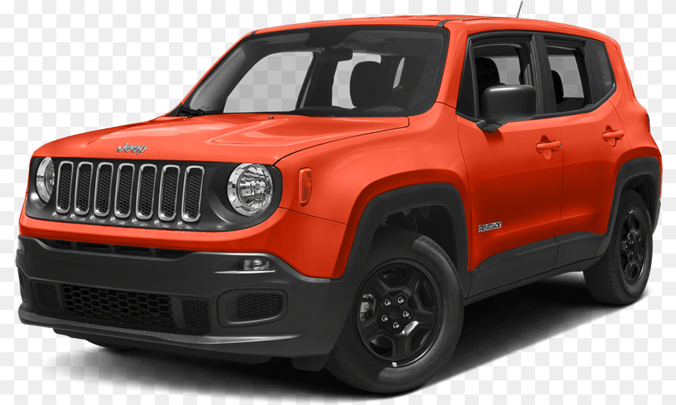 2017 Jeep Renegade Orange 2018 Jeep Renegade Colors, Car, Transportation, Vehicle, Machine Free Png