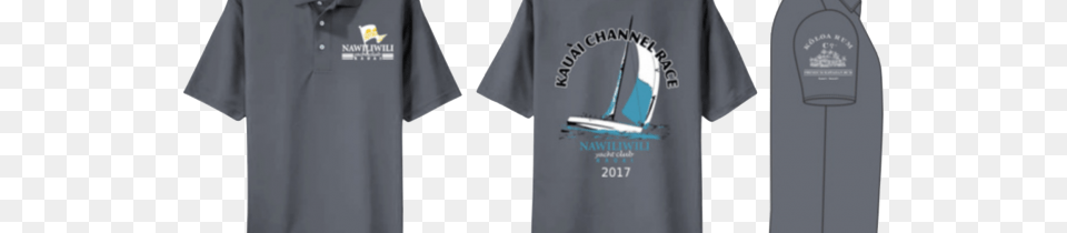 2017 Kauai Channel Race Mens Dri Mesh Polo Shirt Active Shirt, Clothing, T-shirt Png Image