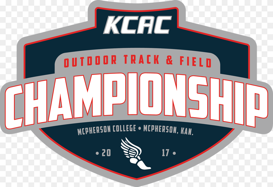 2017 Kcac Otf Championship Kansas Collegiate Athletic Conference, Badge, Logo, Symbol, Emblem Png Image
