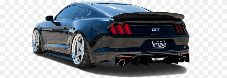 2017 Mustang Gt Rear Diffuser Non Premium, Wheel, Vehicle, Car, Transportation Free Png Download