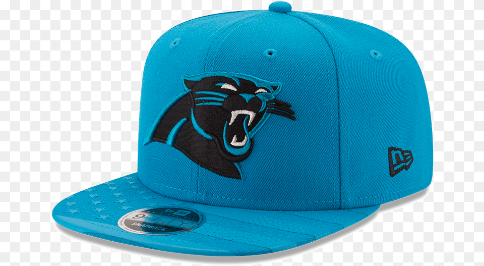 2017 New Era Flag Tone Carolina Panthers 9fifty Snapback Nfl Carolina Panthers Team Sleek Trucker 9fifty Cap, Baseball Cap, Clothing, Hat Free Png Download