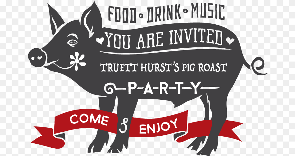 2017 Pig Roast Dinner 9 9 17 Non Member, Animal, Boar, Hog, Mammal Free Transparent Png