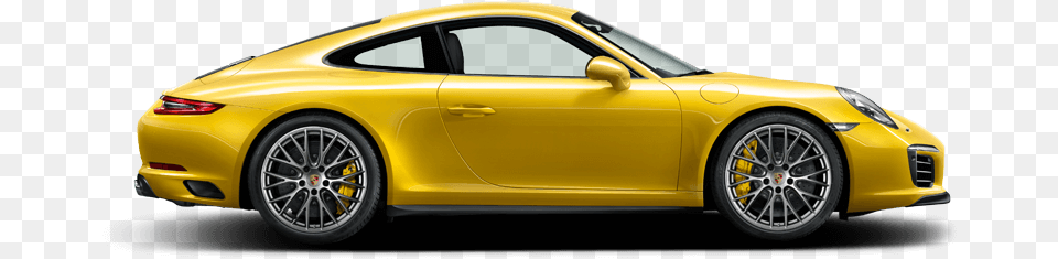 2017 Porsche 911 Carrera 4s Yellow Exterior Porsche 911 Carrera, Alloy Wheel, Vehicle, Transportation, Tire Png Image
