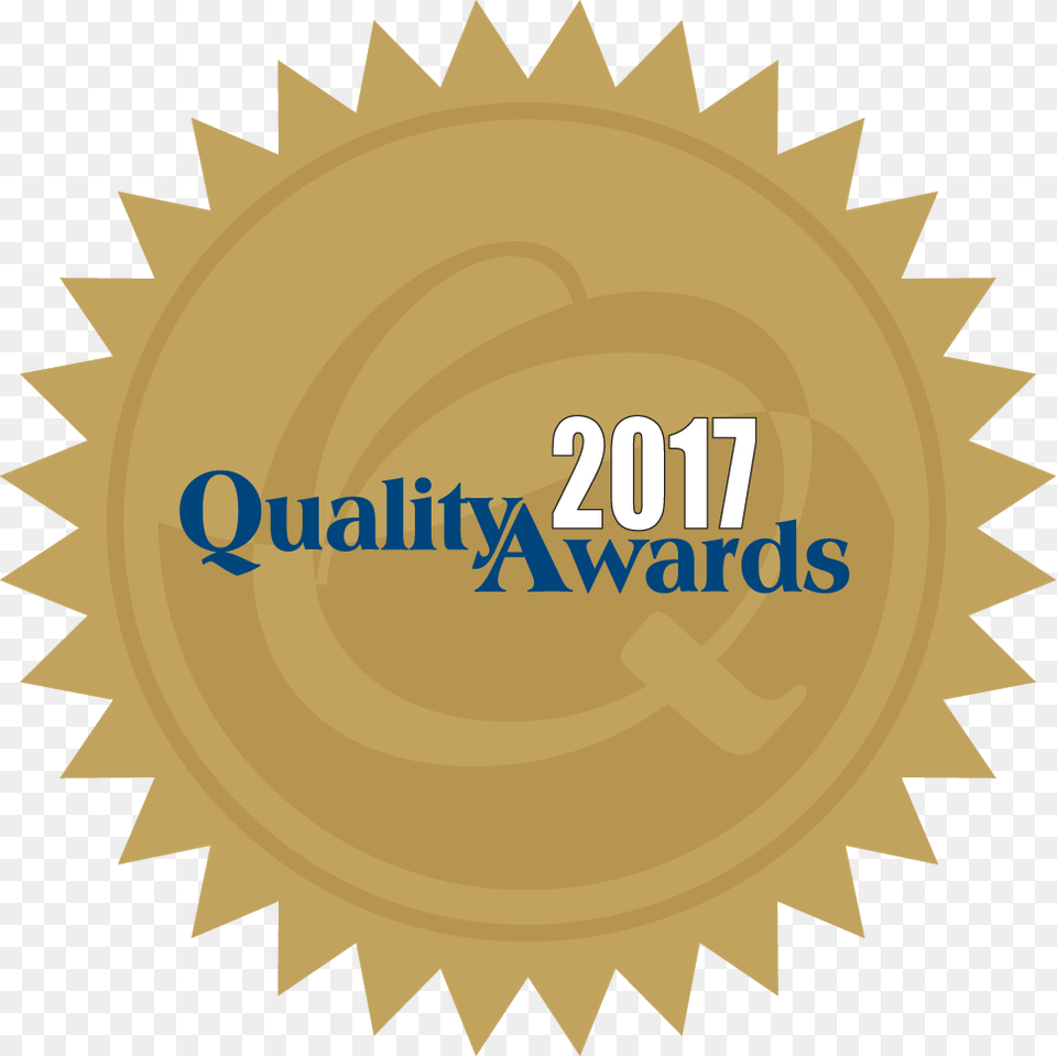2017 Quality Award Winners In Montana Measure And Quote, Logo, Gold, Badge, Symbol Free Transparent Png
