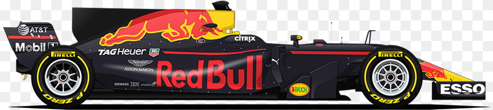 2017 Red Bull Drawing, Wheel, Vehicle, Transportation, Sport Free Png