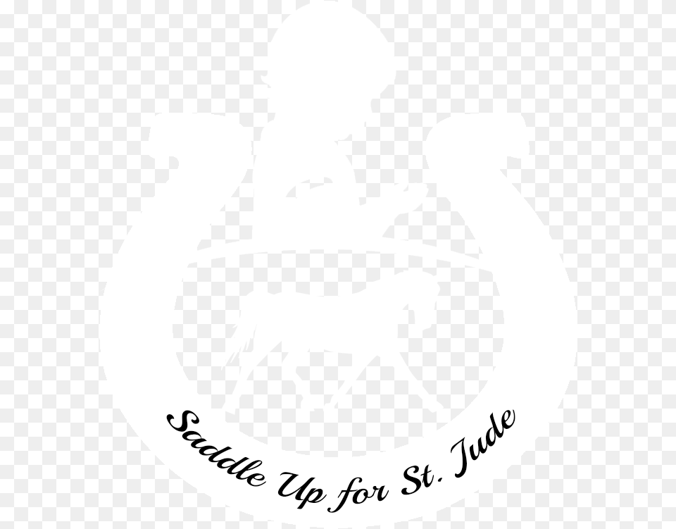 2017 Saddle Up St Jude Hat Saddle Up For St Jude Rh St Jude Children39s Research Hospital, Stencil, Baby, Logo, Person Free Transparent Png