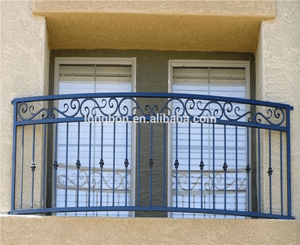 2017 Top Selling Hand Forged Garden Wrought Iron Fence Balcones De Herreria, Gate, Architecture, Balcony, Building Free Transparent Png