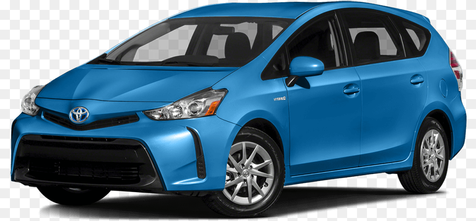 2017 Toyota Prius V Blue Toyota Highlander Sport 2018, Car, Transportation, Vehicle, Machine Free Png Download