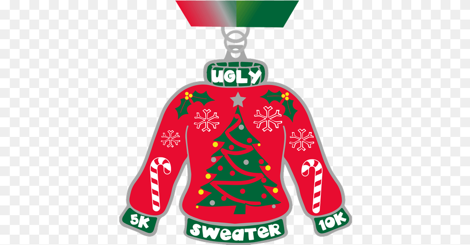 2017 Ugly Sweater 5k And 10k Ugly Christmas Sweater Clipart Transparent Background, Food, Ketchup, Christmas Decorations, Festival Png Image