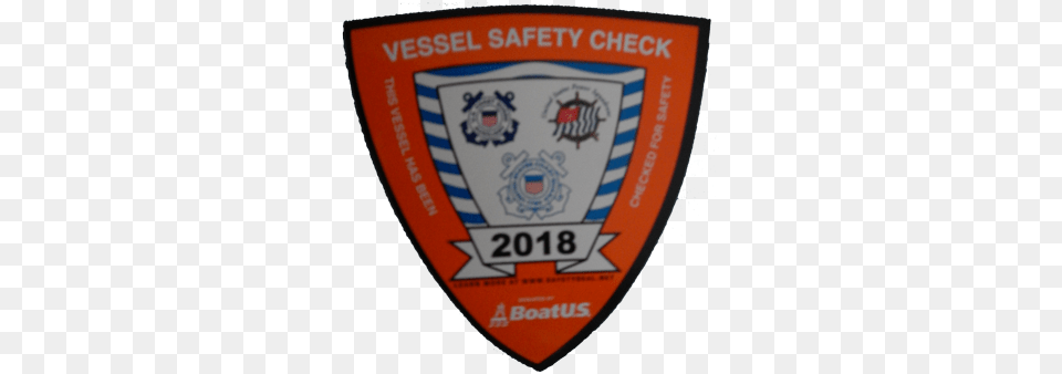 2017 Vessel Safety Check Decal, Badge, Logo, Symbol, Emblem Png Image