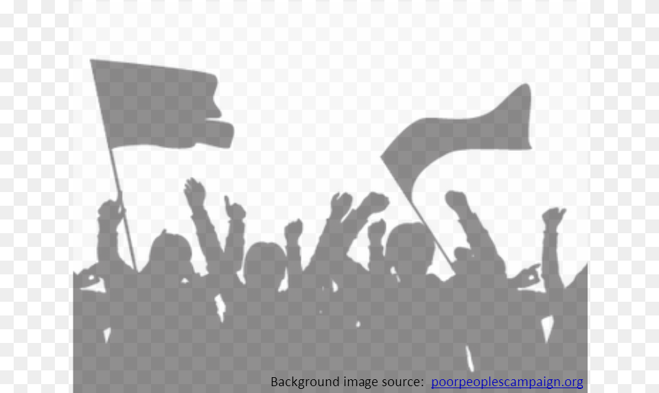 2018 04 08 Oos Image Poor People39s Campaign March June 20 2020, Silhouette, Person, Concert, Crowd Free Png Download