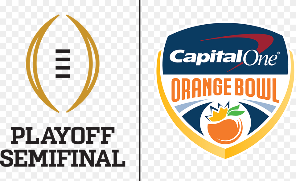 2018 19 Playoff Semifinals College Football Playoff Capital One Orange Bowl 2018, Logo, Astronomy, Moon, Nature Png Image