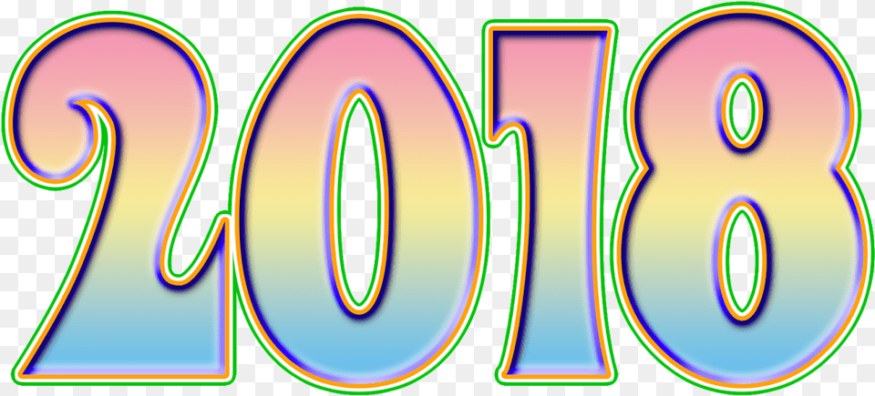 2018 3d Hd Graphic Design, Number, Symbol, Text, Disk Png Image