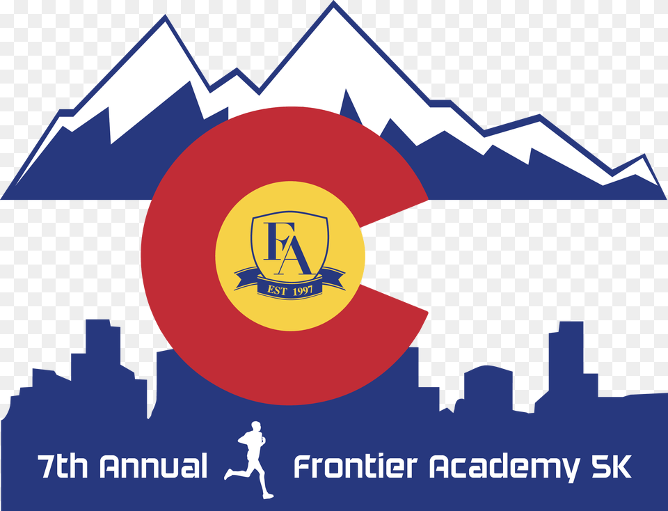 2018 7th Annual 5k Logo Frontier Academy 5k, Person, Outdoors Free Png