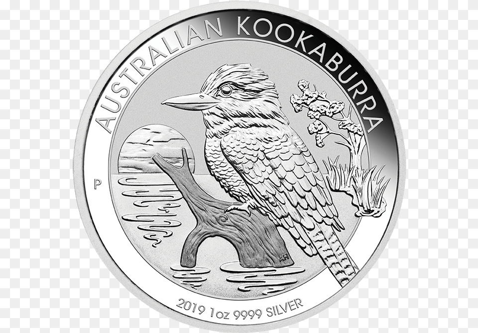 2018 Australian Kookaburra Silver Coins Kookaburra Silver Coin 2018, Animal, Bird, Money Free Png