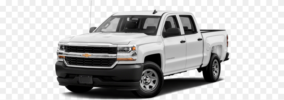 2018 Chevrolet Silverado 1500 4wd Crew Cab 2018 Chevy Silverado Work Truck, Pickup Truck, Transportation, Vehicle, Car Png Image