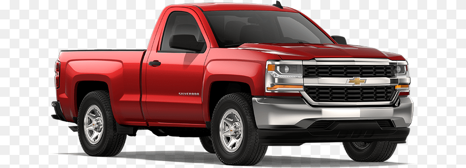 2018 Chevrolet Silverado 1500 Regular Cab, Pickup Truck, Transportation, Truck, Vehicle Png Image