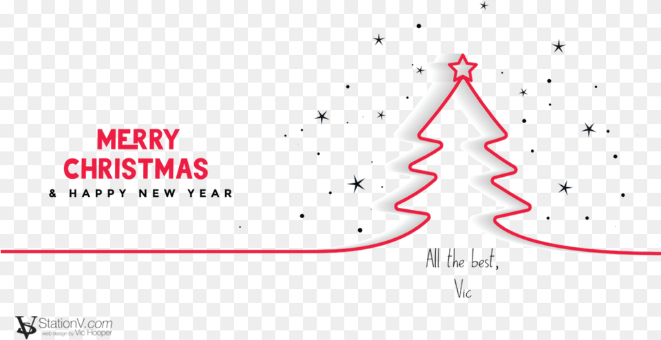 2018 Christmas Card Christmas Tree Free Png Download