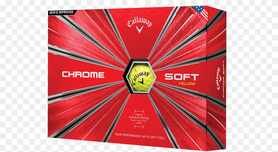 2018 Chrome Soft Golf Balls, Advertisement, Poster Free Png