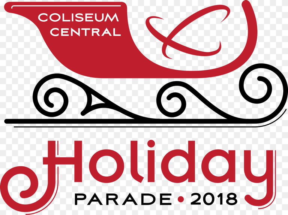 2018 Coliseum Central Holiday Parade Logo Holiday, Advertisement, Poster, Art, Graphics Png