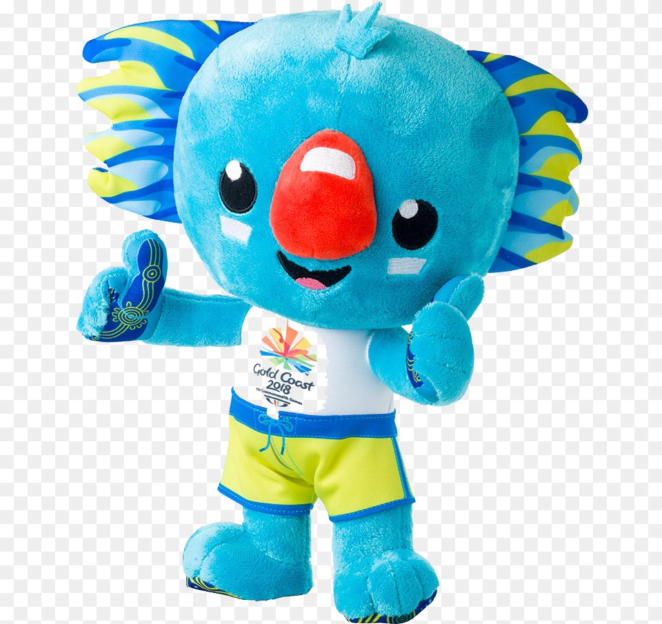 2018 Commonwealth Games Mascot 2018 Commonwealth Games, Plush, Toy Free Png