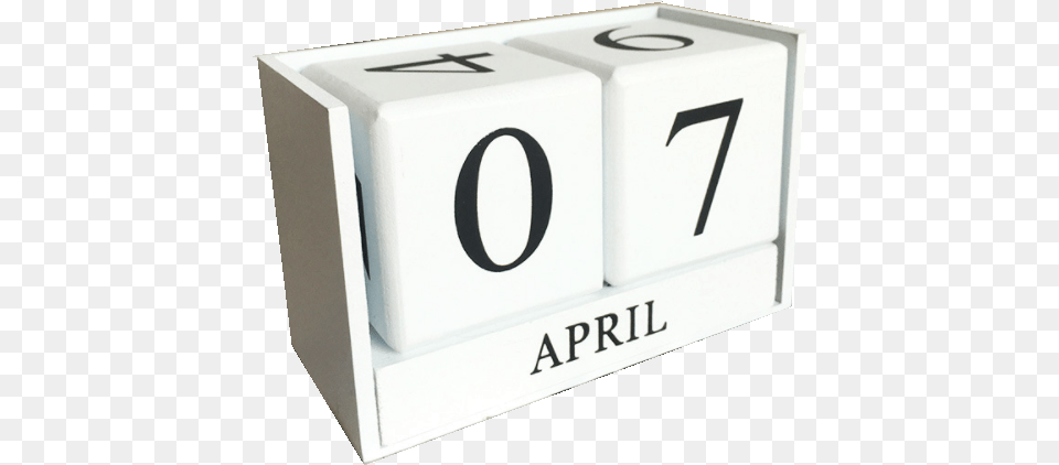 2018 Creative Flip Wooden Desk Calendar Box, Number, Symbol, Text, Appliance Png