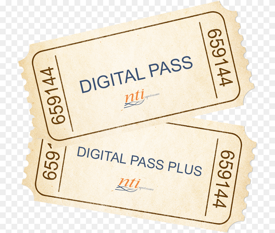 2018 Digital Pass, Paper, Text, Ticket Free Transparent Png