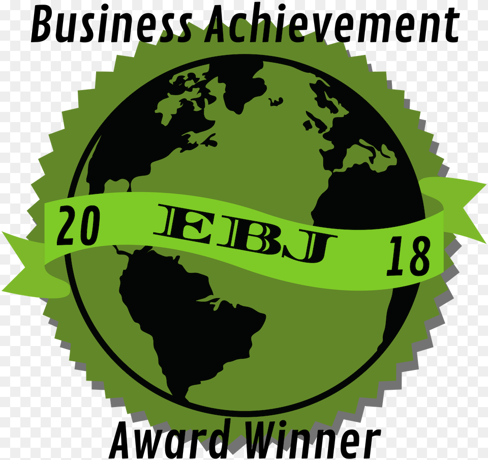 2018 Ebj Business Achievement Award, Green, Logo, Face, Head Free Png Download