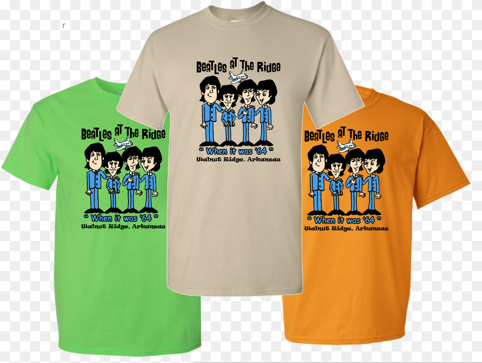 2018 Festival T Shirt T Shirt Beatles, Clothing, T-shirt, Person, Face Png