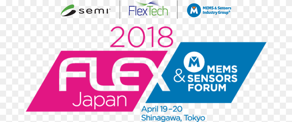 2018 Flexjapan Shinagawa Tokyo April 19 20 Semiconductor Equipment And Materials International, Text Free Transparent Png