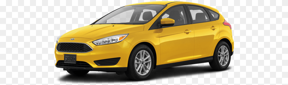 2018 Ford Focus St Hatchback Hyundai Accent Yellow Sedan 2016, Car, Vehicle, Transportation, Machine Free Png Download