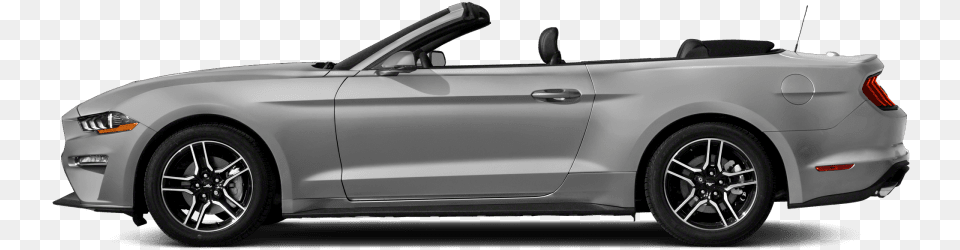 2018 Ford Mustang Exterior Side View 2018 Ford Mustang Convertible Top, Car, Vehicle, Transportation, Wheel Png Image