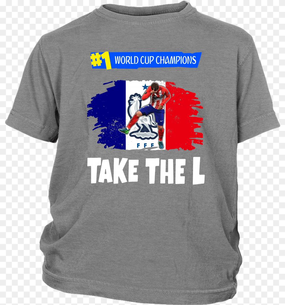 2018 France World Cup Champions Antoine Griezmann Take Asdf Movie Wanna Go Skateboard, Clothing, Shirt, T-shirt, Adult Png Image