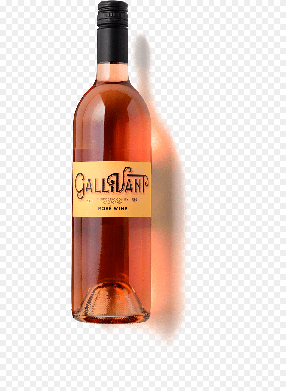 2018 Gallivant Ros Glass Bottle, Alcohol, Beverage, Liquor, Wine Png Image