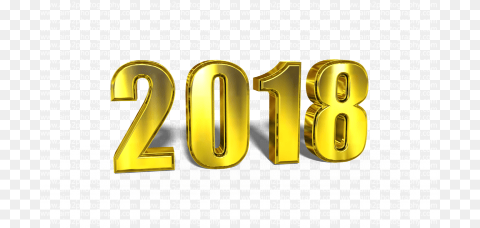 2018 Happy New Year File, Number, Symbol, Text Free Transparent Png