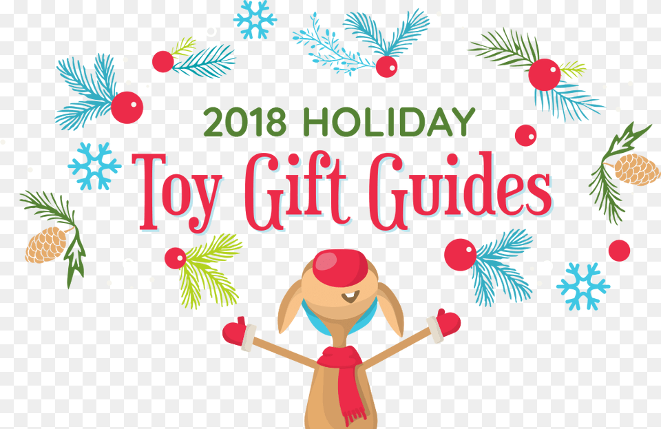 2018 Holiday Toy Gift Guides Hero Image Of Deer, Baby, Person, Art, Graphics Png