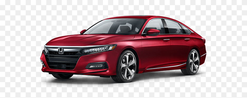 2018 Honda Accord Touring New Honda Accord Red, Car, Sedan, Transportation, Vehicle Png