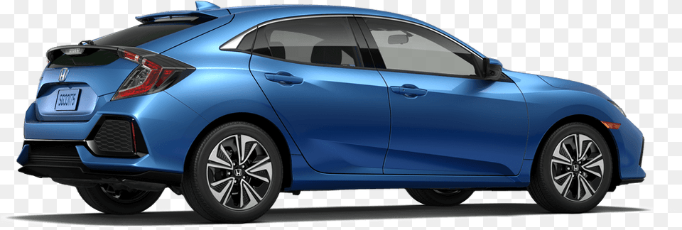 2018 Honda Civic Hatchback Rear Angle Honda Civic 2018 Black, Car, Sedan, Transportation, Vehicle Free Transparent Png