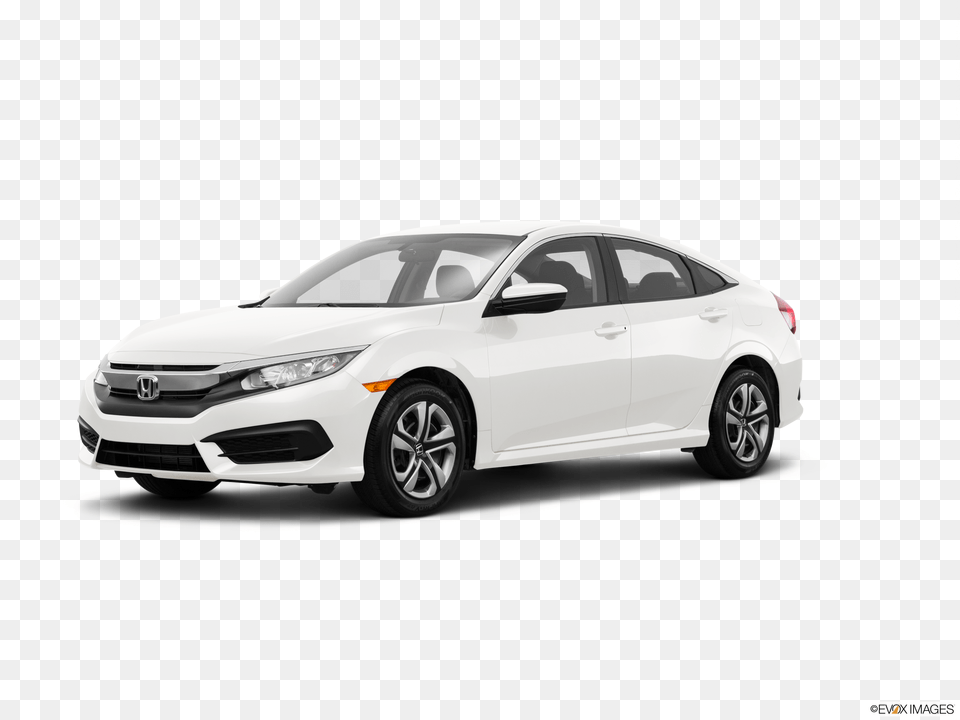 2018 Honda Civic Lx White, Sedan, Car, Vehicle, Transportation Free Transparent Png