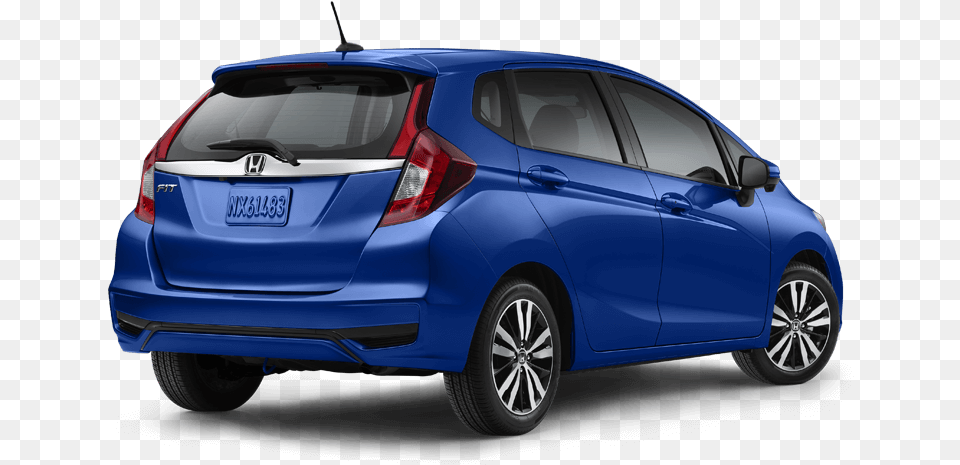 2018 Honda Fit Rear Angle Honda Motor Company, Car, Transportation, Vehicle, License Plate Png