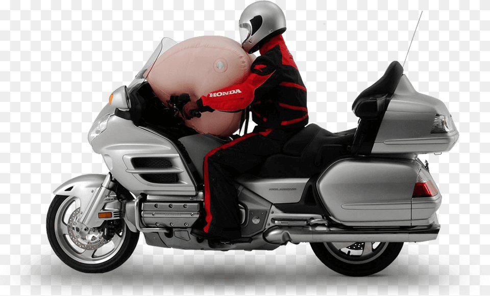2018 Honda Goldwing Airbag, Helmet, Crash Helmet, Vehicle, Transportation Free Png Download
