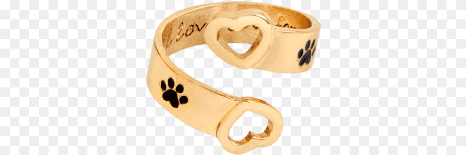 2018 Huella De La Garra Del Amor Usted Anillo Para, Accessories, Gold, Jewelry, Ring Free Png Download