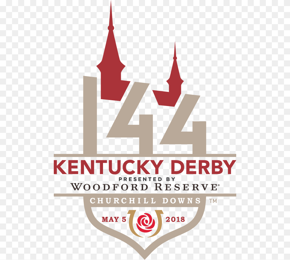 2018 Kentucky Derby Glass, Logo, Advertisement, Poster Free Png Download