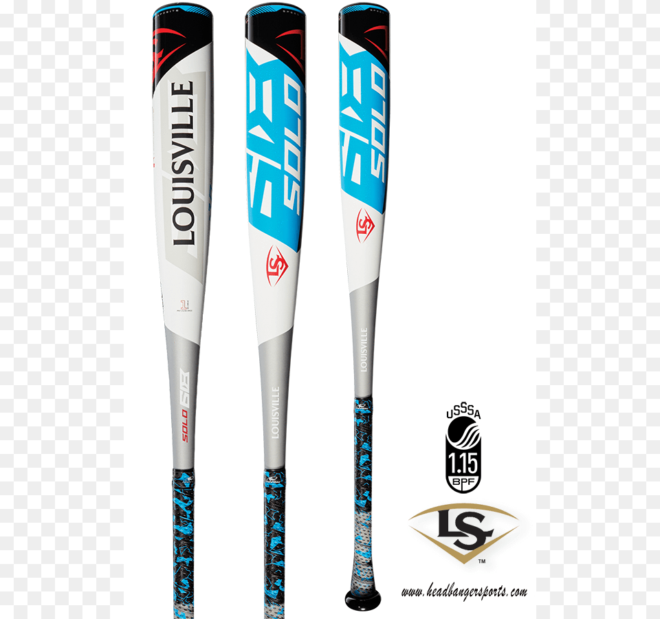 2018 Louisville Slugger Solo 2 34quot Senior League Baseball Louisville Slugger Prime, Baseball Bat, Sport, Mortar Shell, Weapon Free Transparent Png