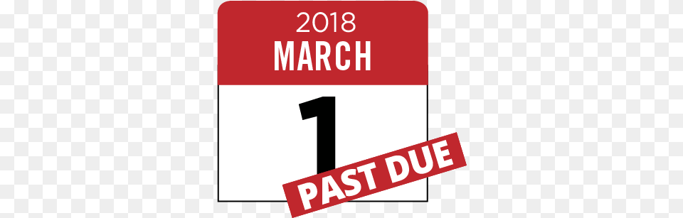 2018 March 1 Past Due Past Due Stamp, Sign, Symbol, Text Png Image